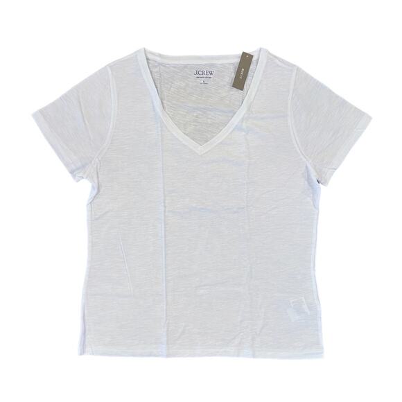 NWT J. Crew Navy Vintage Cotton V-Neck T-Shirt - SIZE XL - Picture 7 of 9